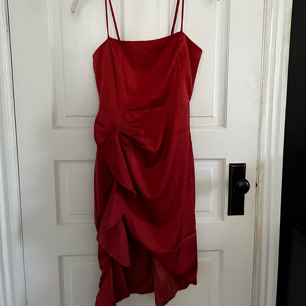 Lulu’s Satin Dress